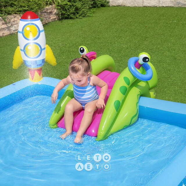 Надувной игровой центр Little Astronaut 228*206*84 см Bestway