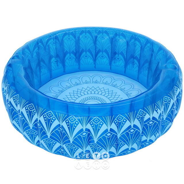 Надувной бассейн Bohemian Blue 168*53 см, надувное дно Bestway