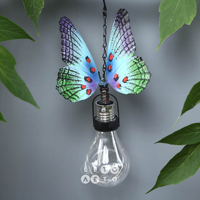 Садовый светильник на солнечной батарее Solar Butterfly Olly 17*13 см, IP44 Koopman