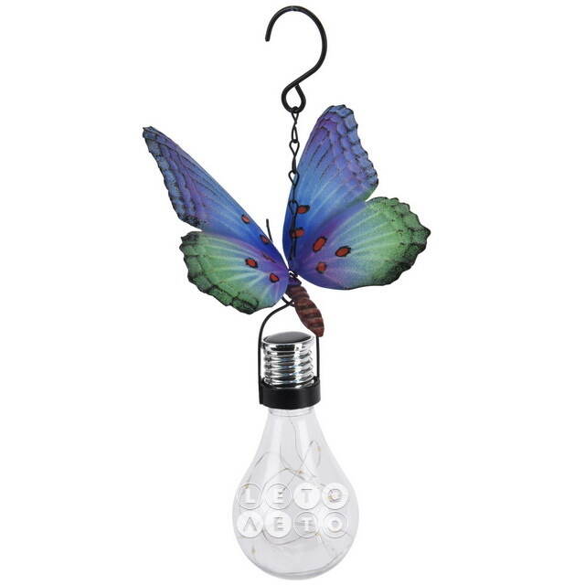 Садовый светильник на солнечной батарее Solar Butterfly Olly 17*13 см, IP44 Koopman