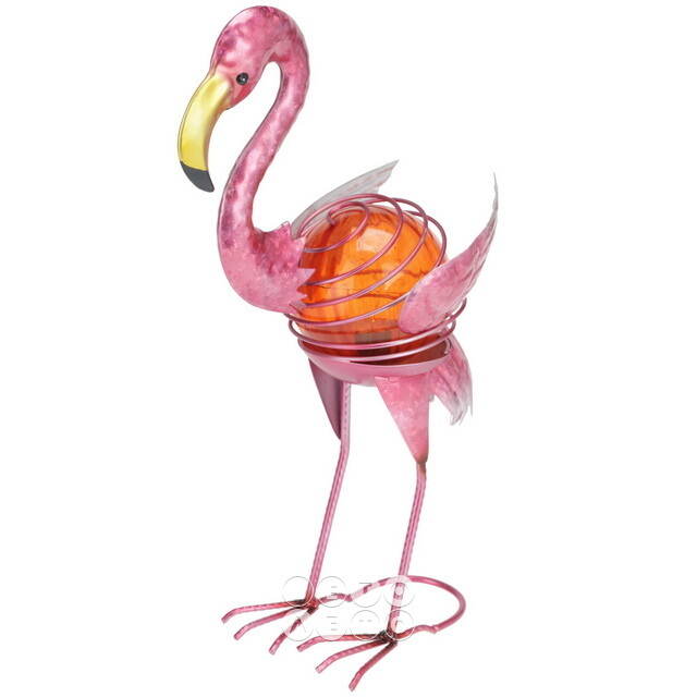 Садовый светильник на солнечной батарее Solar Flamingo 34 см Koopman