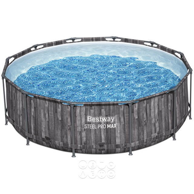 Каркасный бассейн 5614X Bestway Steel Pro Max 366*100 см, фильтр-насос, лестница Bestway