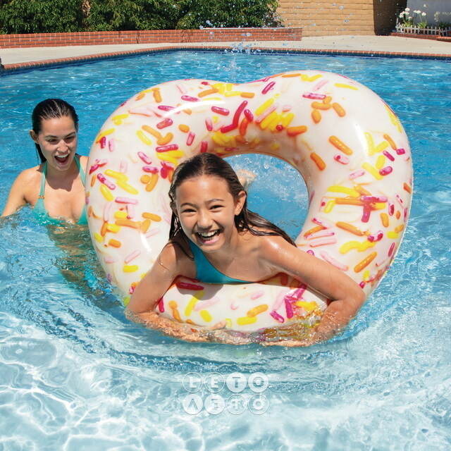 Надувной круг Donat Heart 94*89 см INTEX