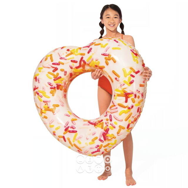 Надувной круг Donat Heart 94*89 см INTEX