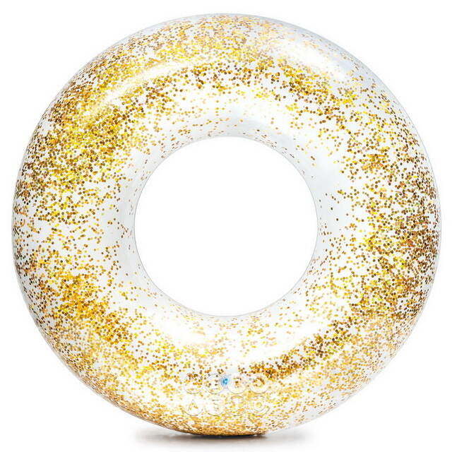 Надувной круг Gold Shiny 107*27 см INTEX
