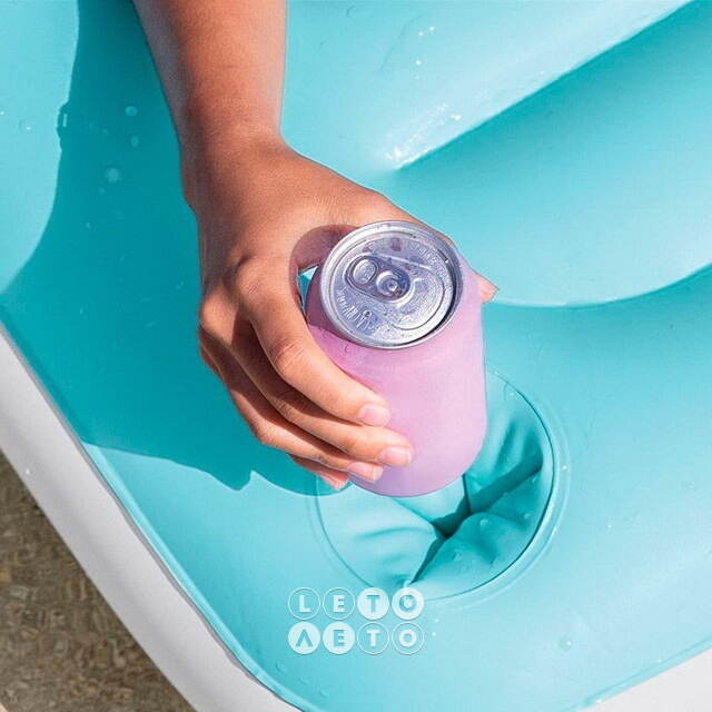 Большой матрас для плавания Water Lounge 310*183 см INTEX