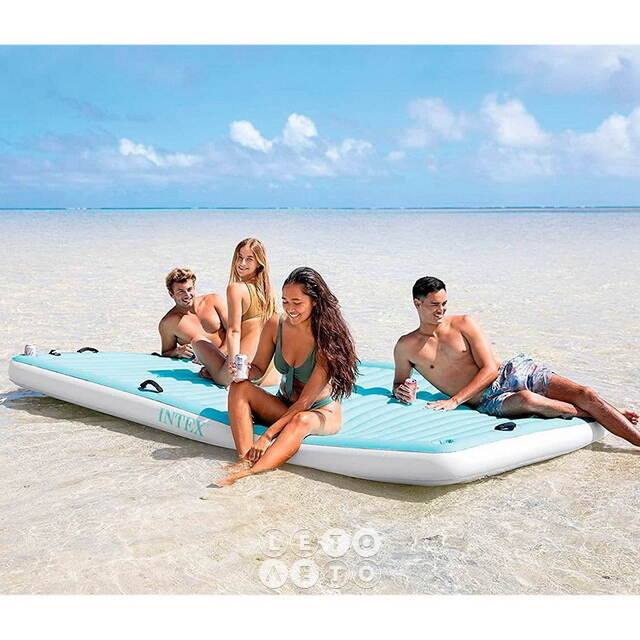 Большой матрас для плавания Water Lounge 310*183 см INTEX
