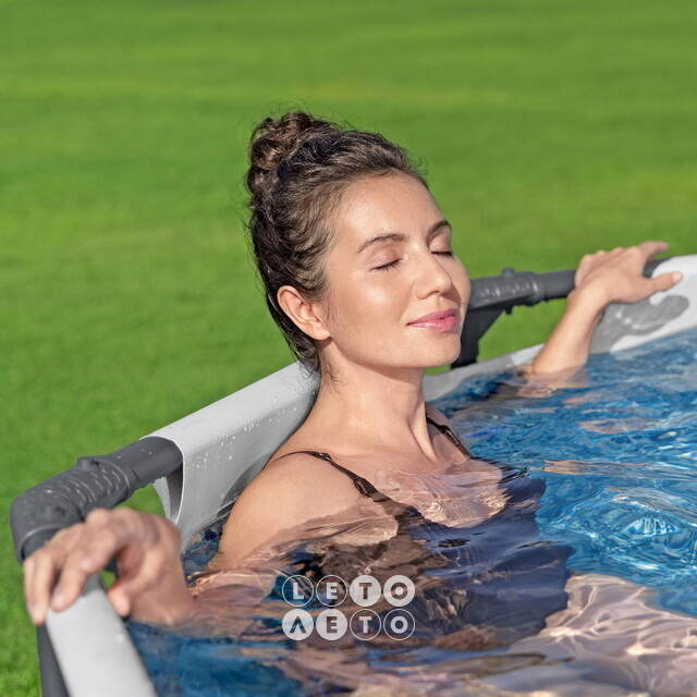 Каркасный бассейн 56408 Bestway Steel Pro Max 305*76 см, фильтр-насос Bestway