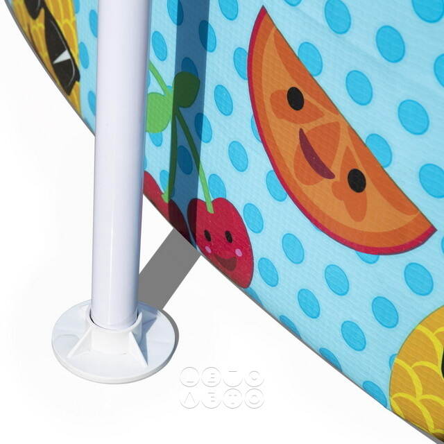Каркасный бассейн 56432 Bestway Splash-in-Shade 244*51 см с навесом и разбрызгивателем Bestway