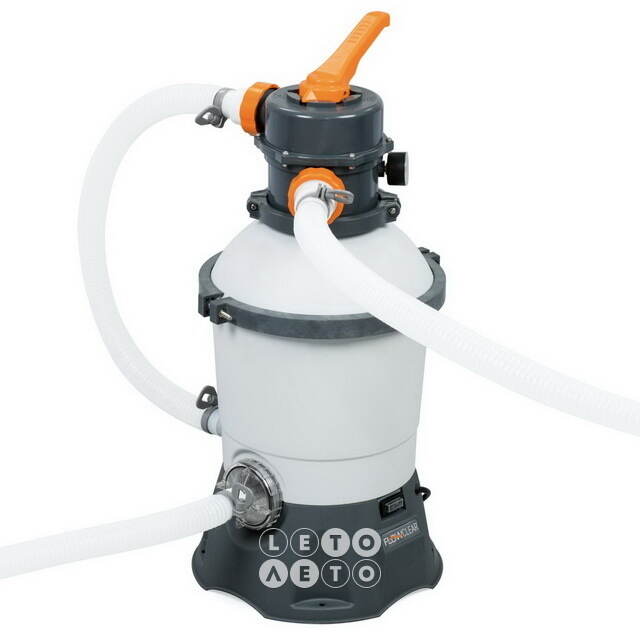 Прямоугольный каркасный бассейн 56457 Bestway Power Steel 412*201*122 см, фильтр-насос, аксессуары Bestway