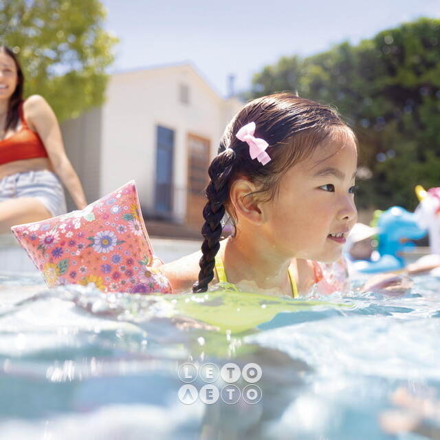 Нарукавники Цветочки 23*15 см, 3-6 лет INTEX