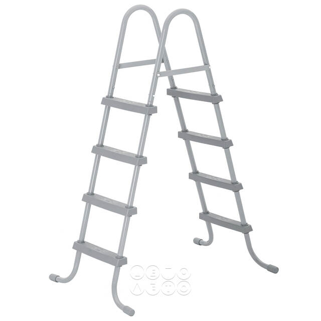 Каркасный бассейн 56725 Bestway Power Steel - Wood 488*122 см, фильтр-насос, аксессуары Bestway