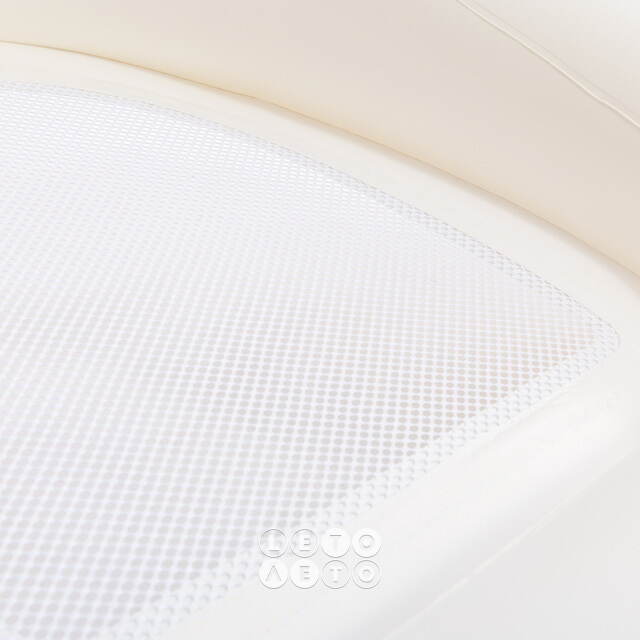 Надувное кресло для плавания с сетчатым дном 114*107 см белое INTEX (Интекс)
