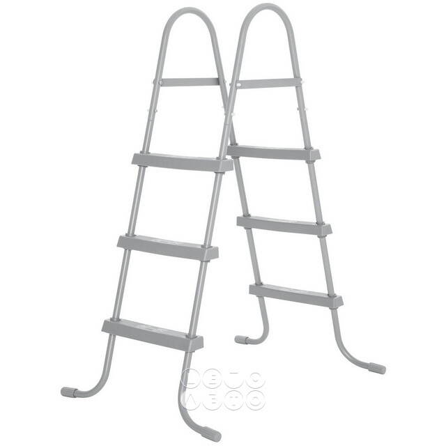 Каркасный овальный бассейн Bestway Steel Pro Max 488*305*107 см, песочный фильтр-насос, аксессуары Bestway