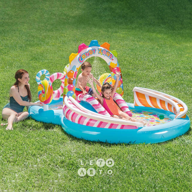Водный игровой центр Леденцовый Рай 57149 Intex 295*191 см, клапан INTEX