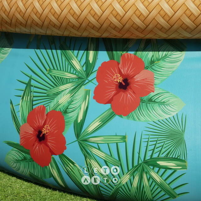 Надувной бассейн Paradise Palms 457*84 см, фильтр-насос Bestway