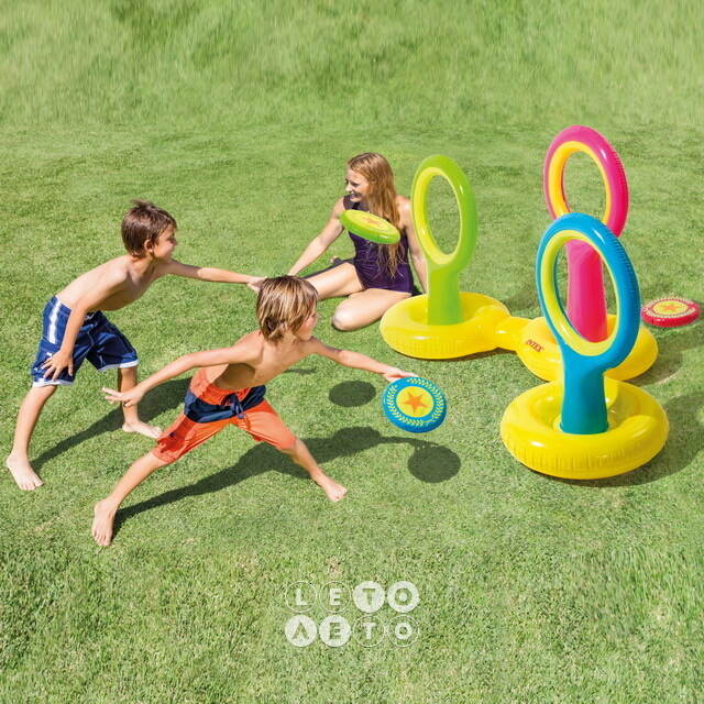 Надувной игровой центр Flying Disks 178*104*102 см INTEX