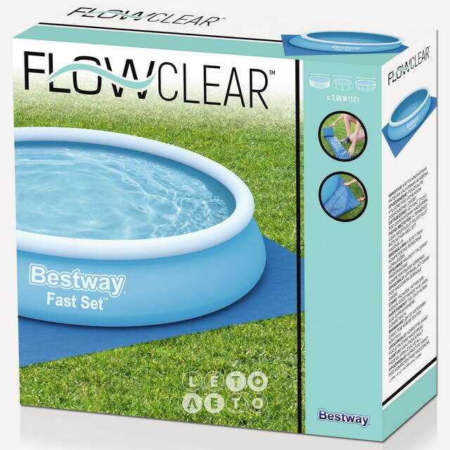 Подстилка для бассейна 396*396 см Bestway