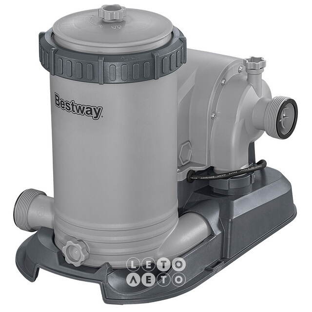 Фильтр насос 58391 Bestway (9463 л/ч) серый Bestway