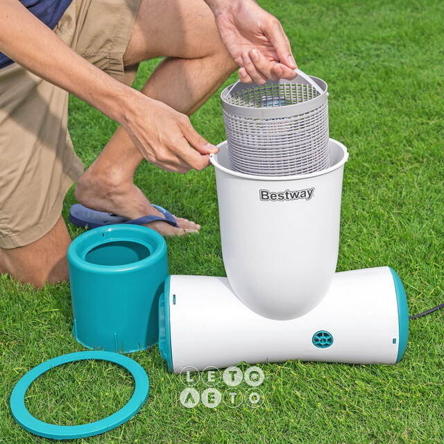Скиммер с фильтром Bestway 58469 Skimatic (3974 л/ч) голубой Bestway