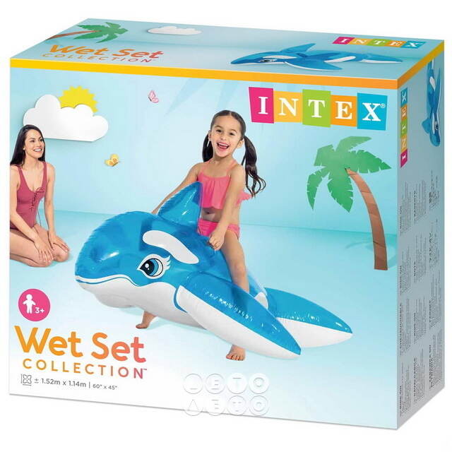 Надувная игрушка Косатка, 152*114 см INTEX