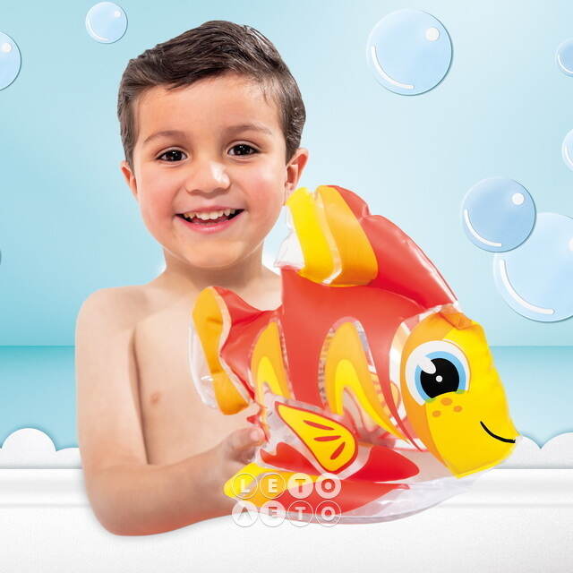 Надувная игрушка Тропическая рыбка Тедди 24*24 см INTEX