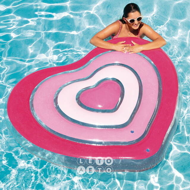 Надувной матрас-плот Sweet Heart 155*135 см INTEX