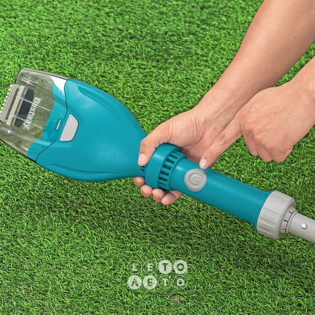 Вакуумный пылесос для бассейна 58770 Bestway AquaTech Cordless, на батарейках Bestway