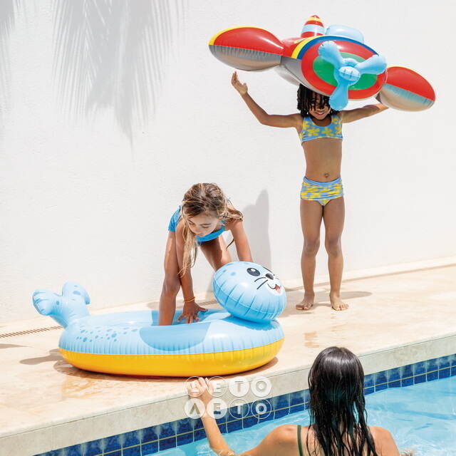 Надувная игрушка Cruiser Самолет, 3-6 лет INTEX