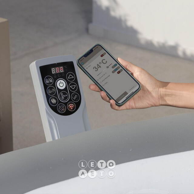 Надувной спа-бассейн 236*71 см 6001J Bestway Hawaii Smart AirJet (Бествей Гавайи Смарт ЭирДжет), аксессуары Bestway (Бествей)