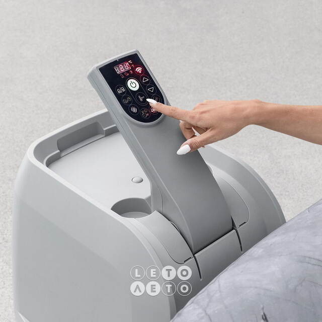 Надувной спа-бассейн 230*71 см 6001Q Bestway San Francisco Smart HydroJet Pro (Бествэй Сан Франциско Смарт Гидроджет Про), теплосберегающий тент Bestway (Бествей)
