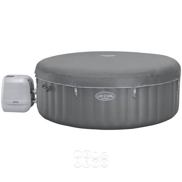 Надувной спа-бассейн 216*80 см 6001T Bestway Santorini Smart HydroJet Pro (Бествей Санторини Смарт Гидроджет Про), теплосберегающий тент, подсветка Bestway (Бествей)