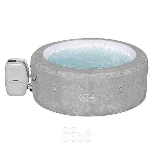 Надувной бассейн-джакузи Lay-Z-Spa: Zurich 180*66 см, аэромассаж, теплосберегающий тент Bestway