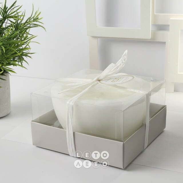Ароматическая свеча Galliano - White Magnolia Blossom 15 см, 40 часов горения EDG