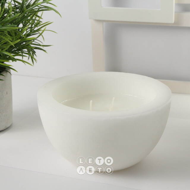 Ароматическая свеча Galliano - White Magnolia Blossom 15 см, 40 часов горения EDG