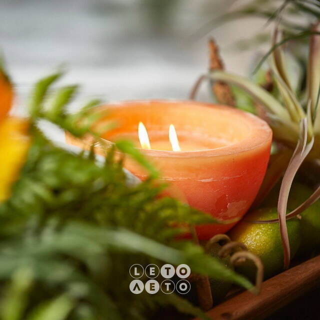 Ароматическая свеча Galliano - Orangina 15 см, 40 часов горения EDG