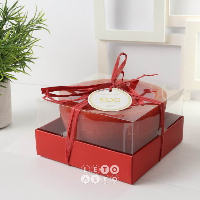 Ароматическая свеча Galliano - Cinnamon Apple 15 см, 40 часов горения EDG