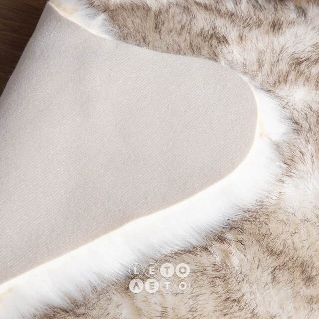 Декоративный меховой коврик Caribou 90*50 см Kaemingk (Кейминг)