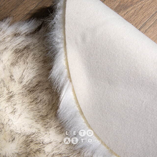 Декоративный меховой коврик Caribou 55*38 см Kaemingk (Кейминг)