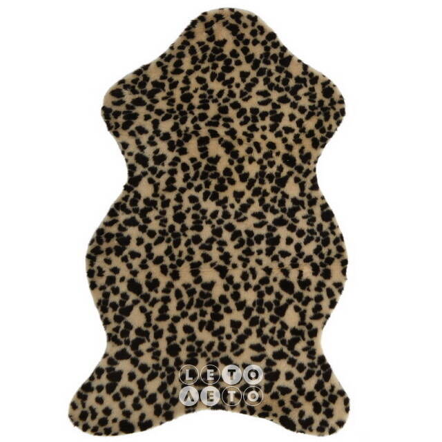 Декоративный меховой коврик Leopardio 90*50 см Kaemingk