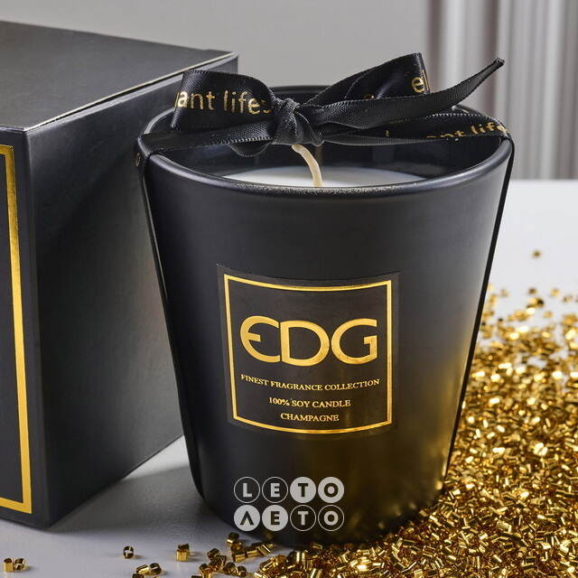 Ароматическая свеча Gasperi di Soia: Champagne, 34 часа горения EDG (ЭДГ)