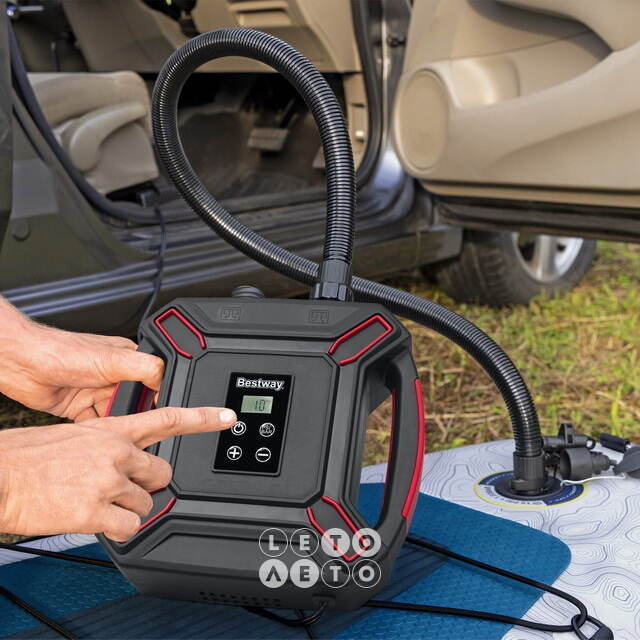 Электрический насос Bestway DC-Sport для SUP-досок, 12V  Bestway
