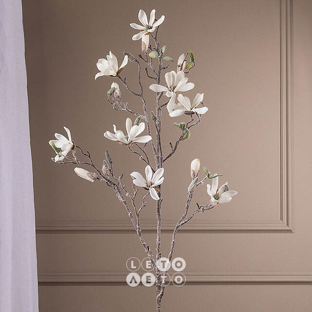 Искусственная Магнолия Soie Blanche 114 см Kaemingk