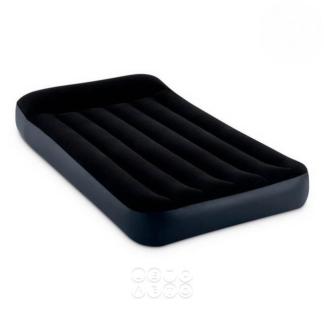 Надувной матрас с насосом Pillow Rest Classic 99*191*25 см INTEX