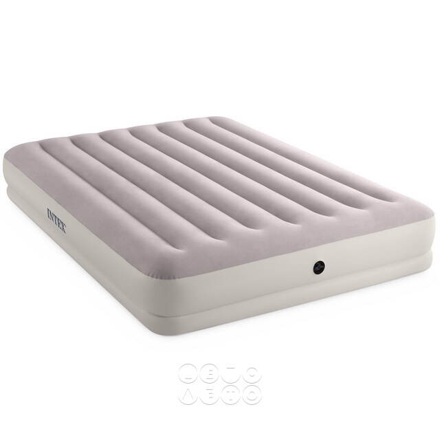 Надувной матрас Prestige Mid-Rise с USB-насосом, 152*203*30 см INTEX