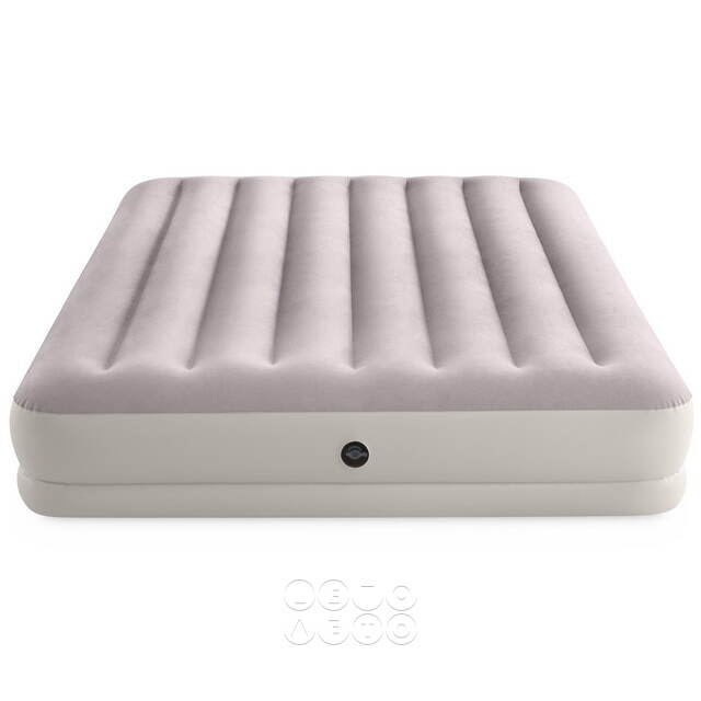 Надувной матрас Prestige Mid-Rise с USB-насосом, 152*203*30 см INTEX