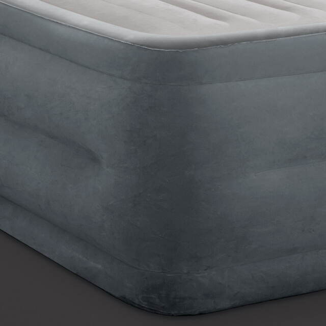 Надувная кровать с насосом Comfort-Plush 152*203*56 см INTEX