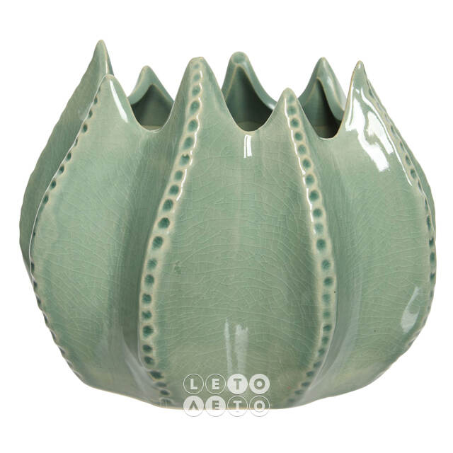 Керамическая ваза Nelumbo 17*12 см Kaemingk