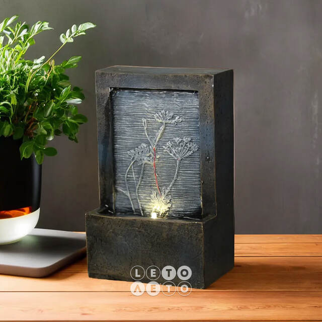 Декоративный фонтан Пронтера 23*15 см с LED подсветкой Kaemingk