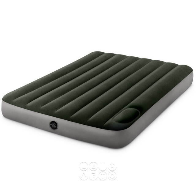 Надувной матрас Downy 137*191*25 см, со встроенным ножным насосом INTEX 64762 INTEX